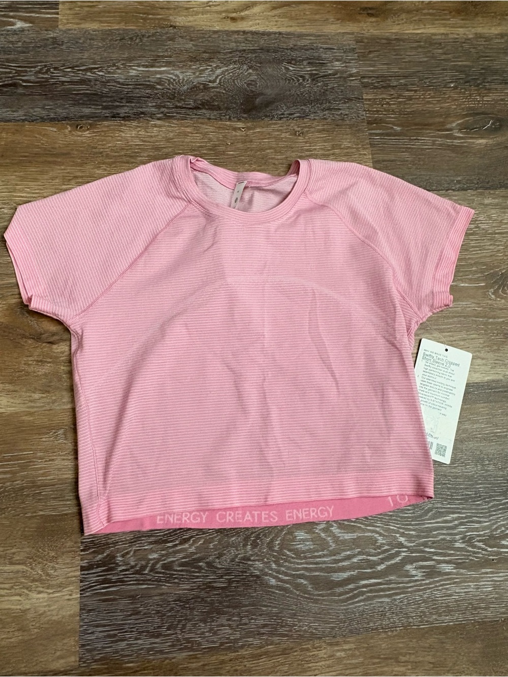 lululemon athletica Pink Swiftly Tech Cropped
